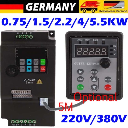 220v 380v 5kw - 220v, 1.5kw