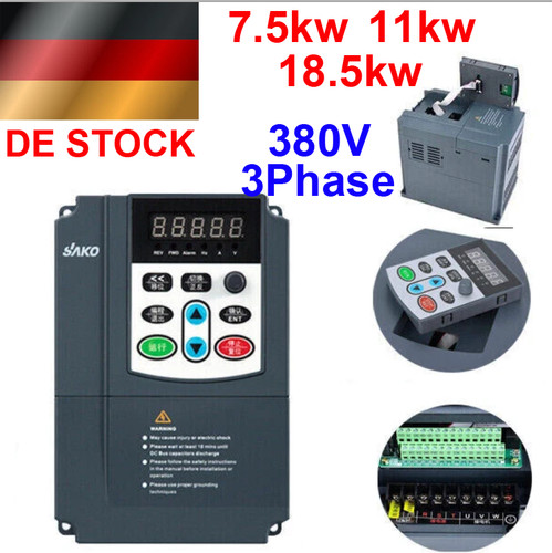 380v 5kw 11kw - 7.5kw, 18.5kw