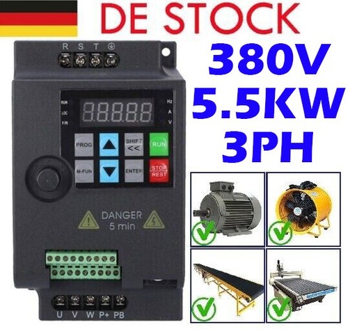 5kw 3hp 380v vfd inverter - 3hp,