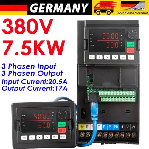 380v 5kw phasen 17a - 7.5kw,
