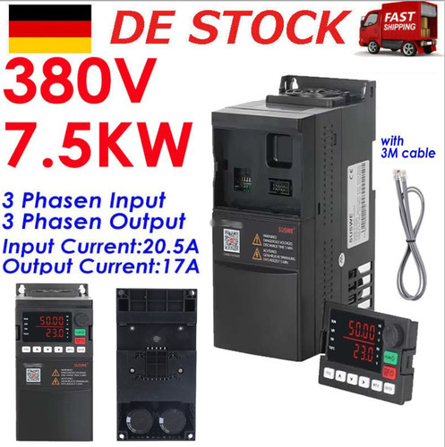 380v 5kw phasen 17a - 380v, 10hp