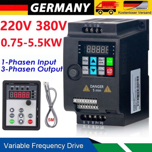 220v 380v 5kw 2kw - 220v, 2.2kw