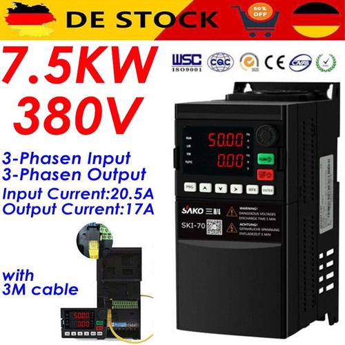 380v 5kw phasen - 7.5kw,